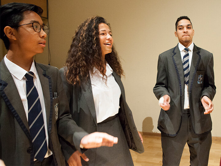 Top five singing ice breakers for secondary schools