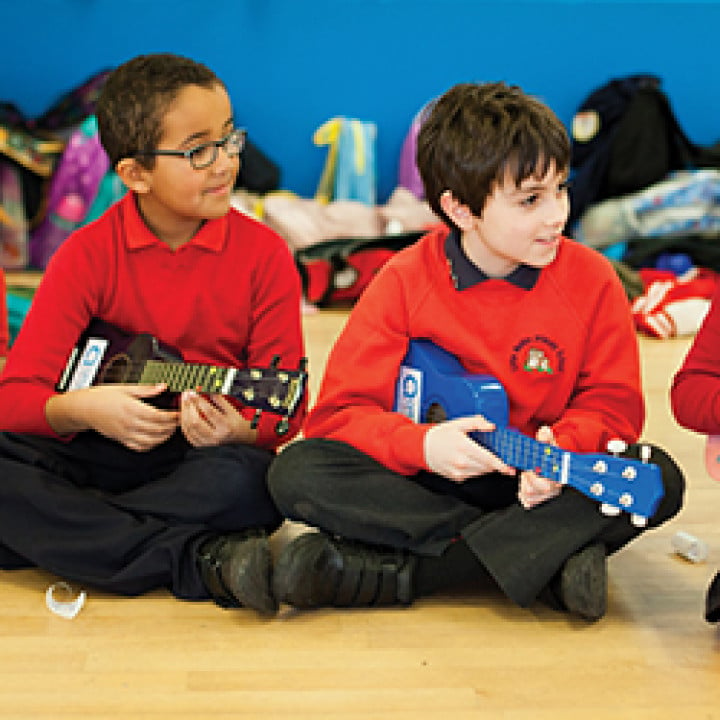 Here's three chords, now form a uke group!